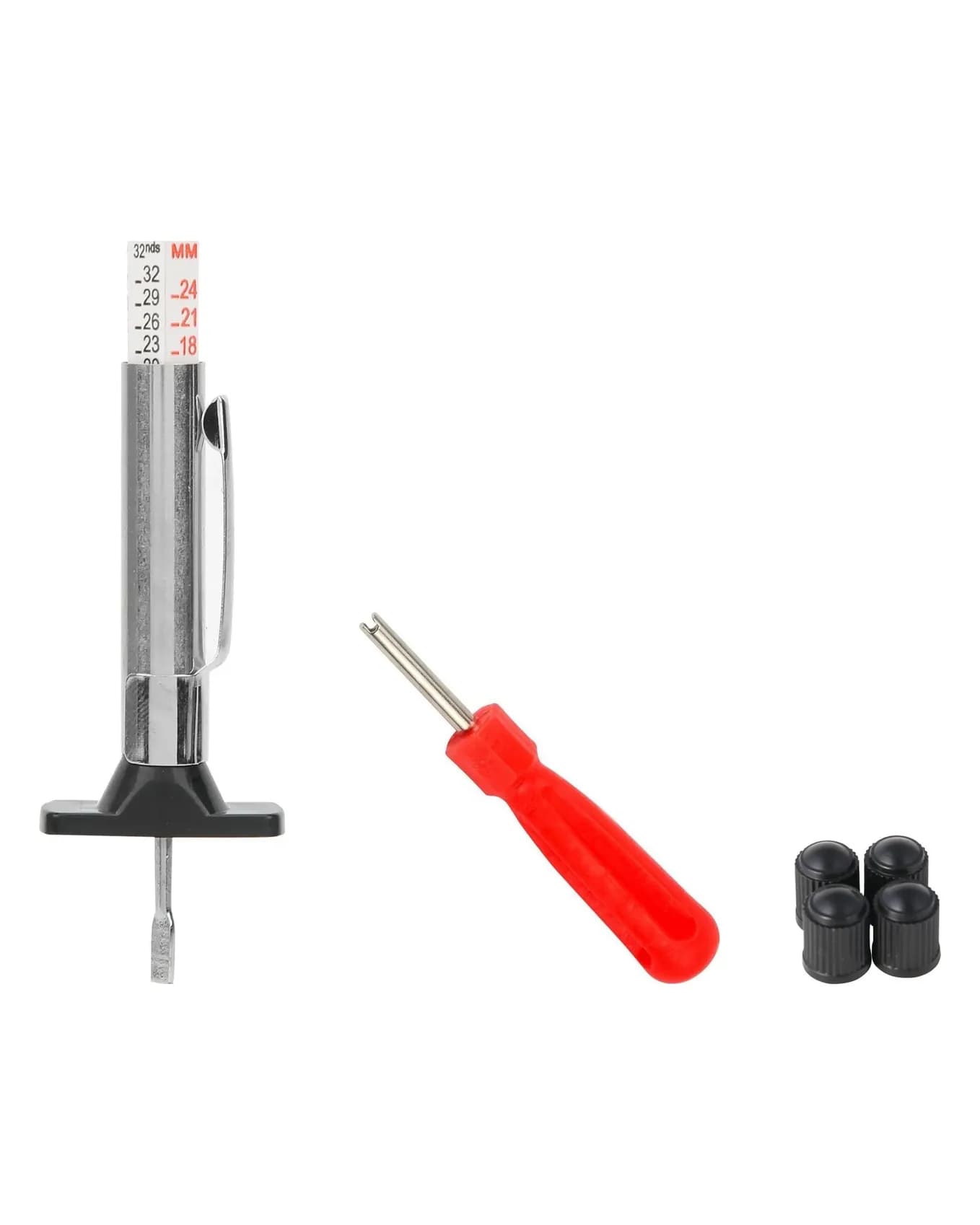 Jauge de profondeur de sculpture + jeu de valves (6 pièces)